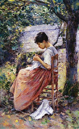 Theodore Robinson Layette china oil painting image